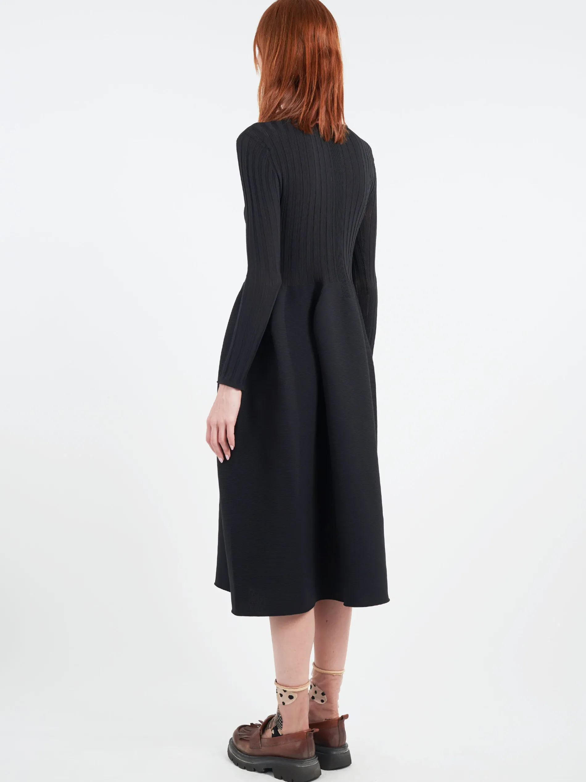 CFCL - Pottery Long Sleeve Dress in Black