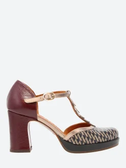 Chie Mihara - Dafra in Taupe and Grape