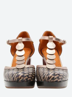 Chie Mihara - Dafra in Taupe and Grape