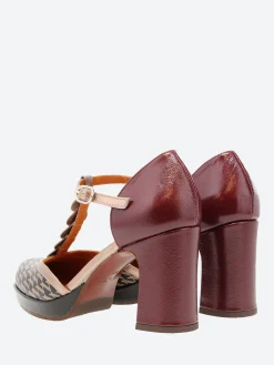 Chie Mihara - Dafra in Taupe and Grape