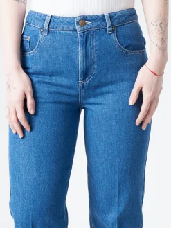 Chloé Stora - Ricil Jean in Bleu Moyen (Medium Blue)