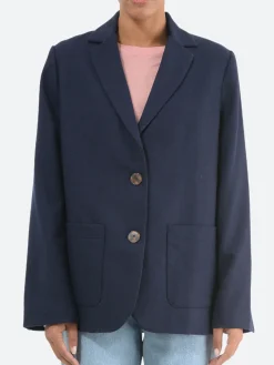 Chloe Stora - Vanda Blazer in Marine