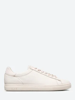 Clae - Bradley in Off White Leather