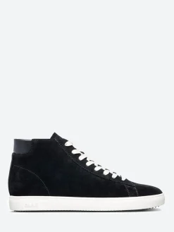 Clae - Bradley Mid in Black Suede