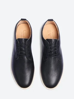 CLAE - Ellington Leather in Black Milled Tumbled
