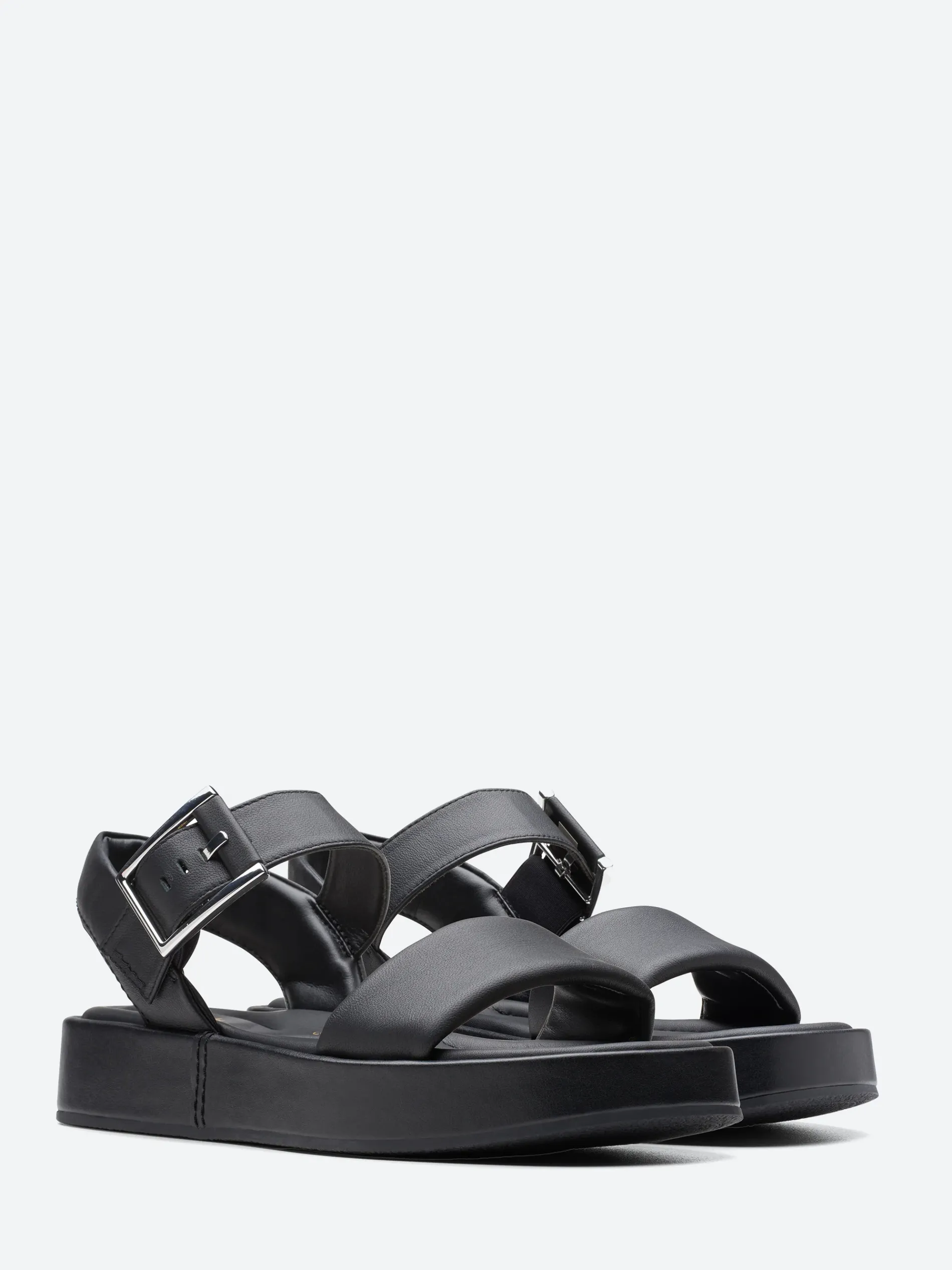 Clarks - Alda Strap in Black