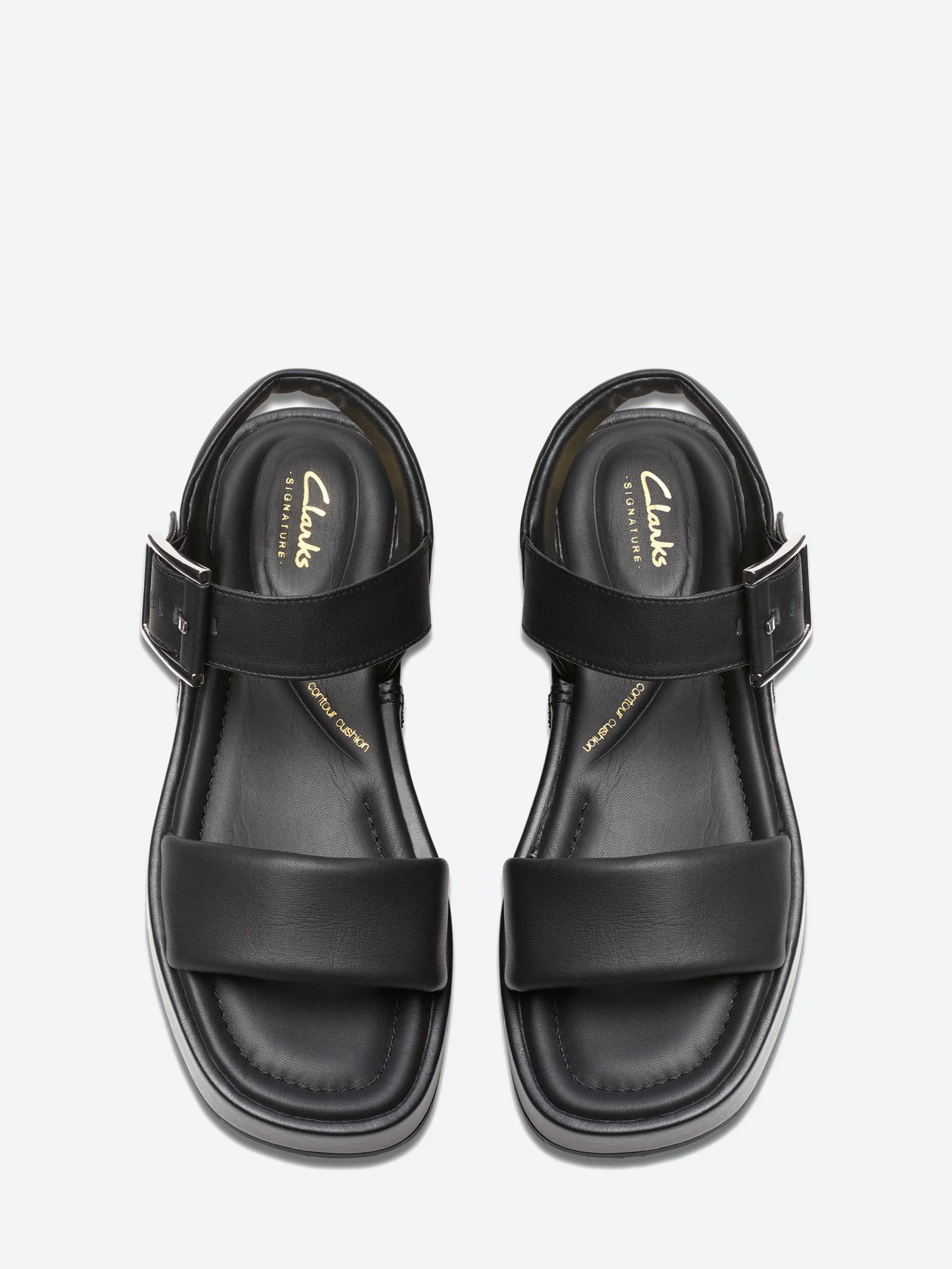 Clarks - Alda Strap in Black