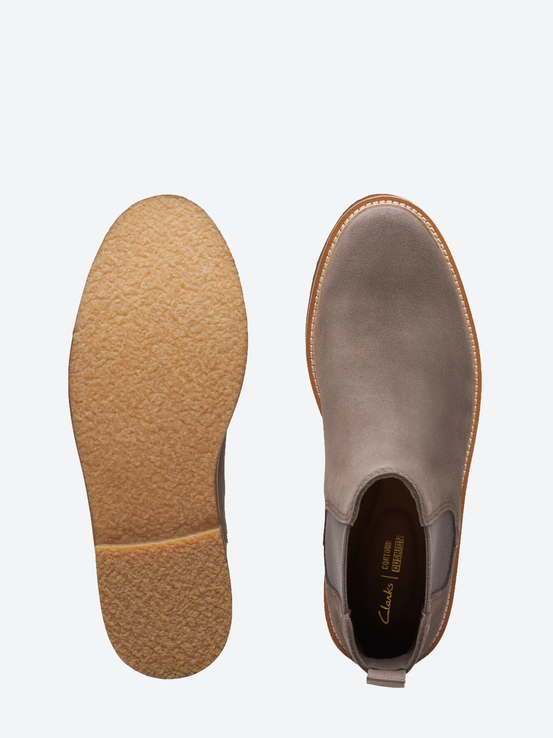 Clarks - Clarkdale Easy in Grey Suede