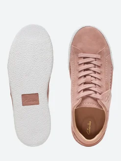 Clarks - Craft Cup Lace in Rose Suede