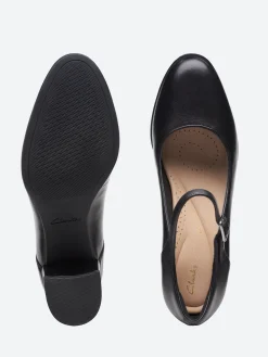 Clarks - Freva55 Strap Mary Jane in Black