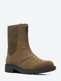 Clarks - Orinoco2 Up in Dark Olive Suede