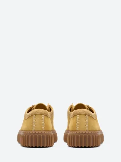 Clarks - Torhill Lo in Golden Tan Suede