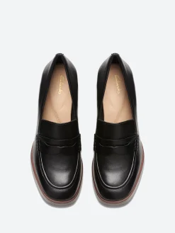 Clarks - Zoya85 Walk in Black Leather