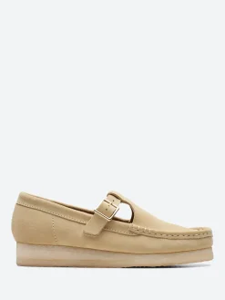 Clarks Originals - Wallabee T-Bar in Maple Suede