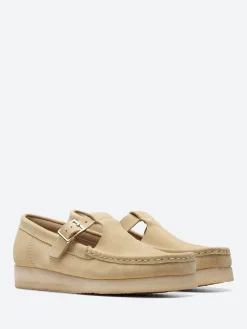 Clarks Originals - Wallabee T-Bar in Maple Suede