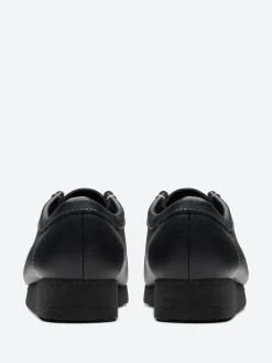 Clarks Originals - Wallabee in Black Tumbled Leather