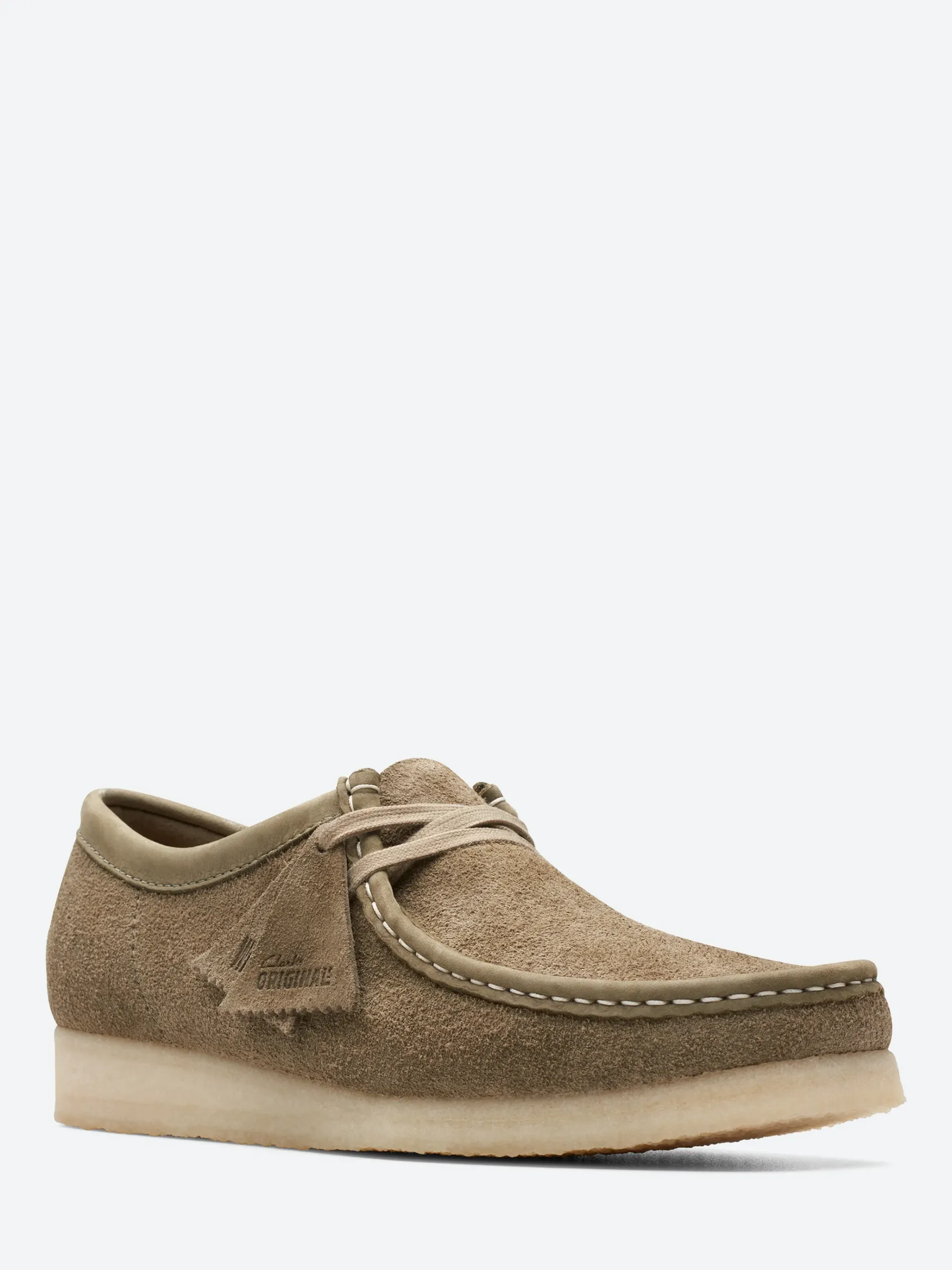 Clarks Originals - Wallabee in Pale Khaki Suede