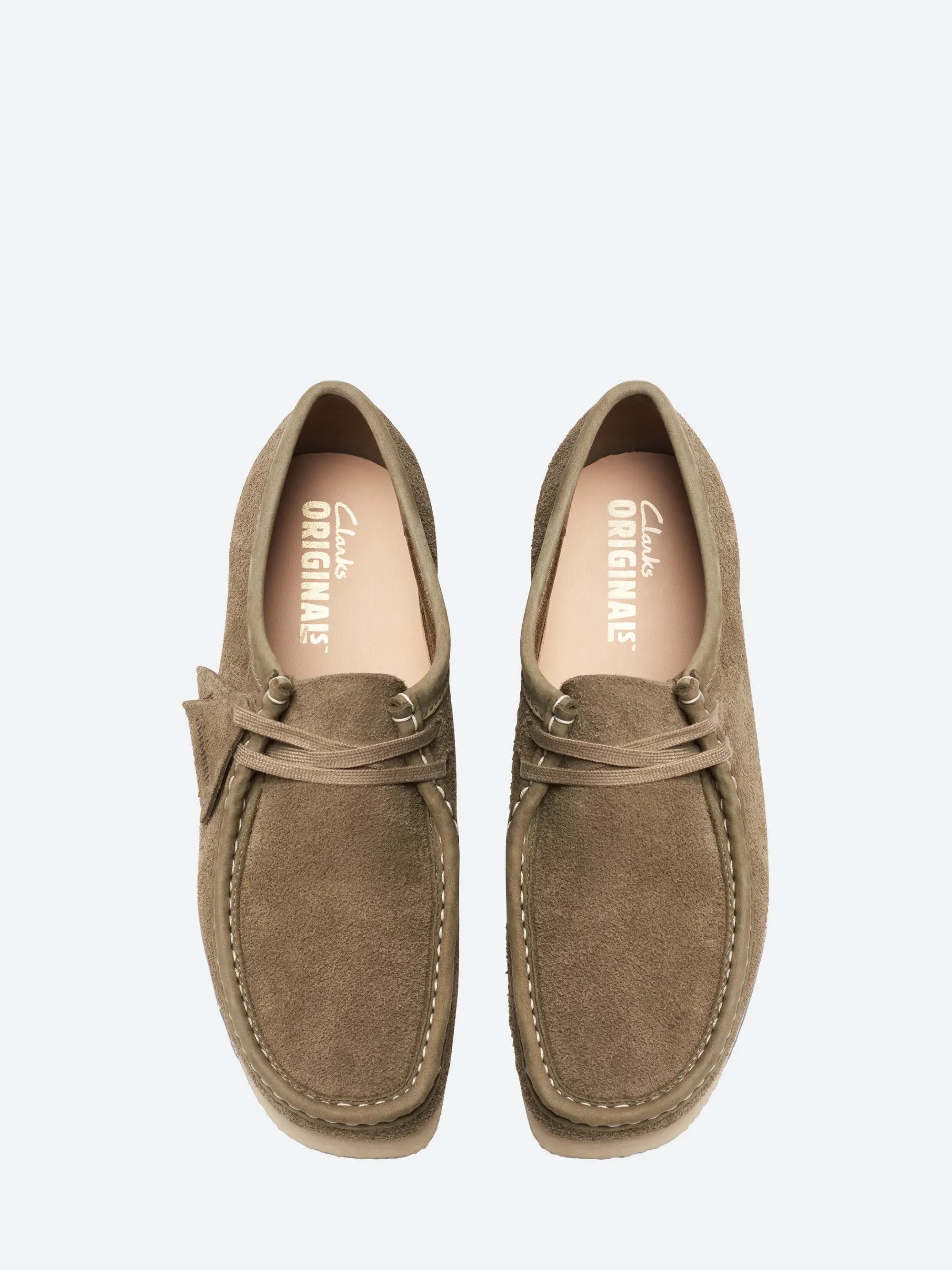 Clarks Originals - Wallabee in Pale Khaki Suede