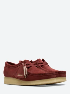 Clarks Originals - Wallabee in Deep Red Suede