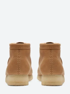 Clarks Originals - Women's Wallabee Boot in Mid Tan Leather