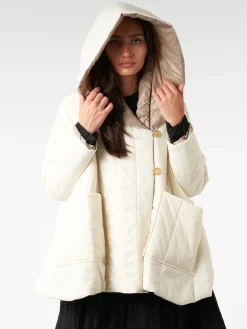 collection PRIVÉE? - Padded Coat in Panna/Fango