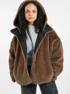 collection PRIVÉE? - RY8010 Jacket in Black and Brown