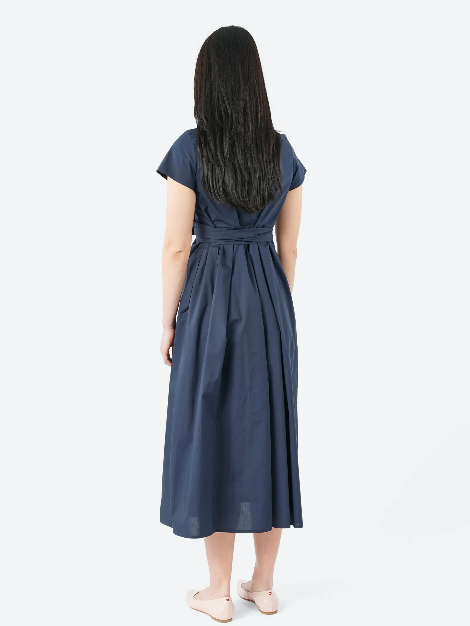 collection PRIVÉE? - RY3711 Wrap Dress in Navy