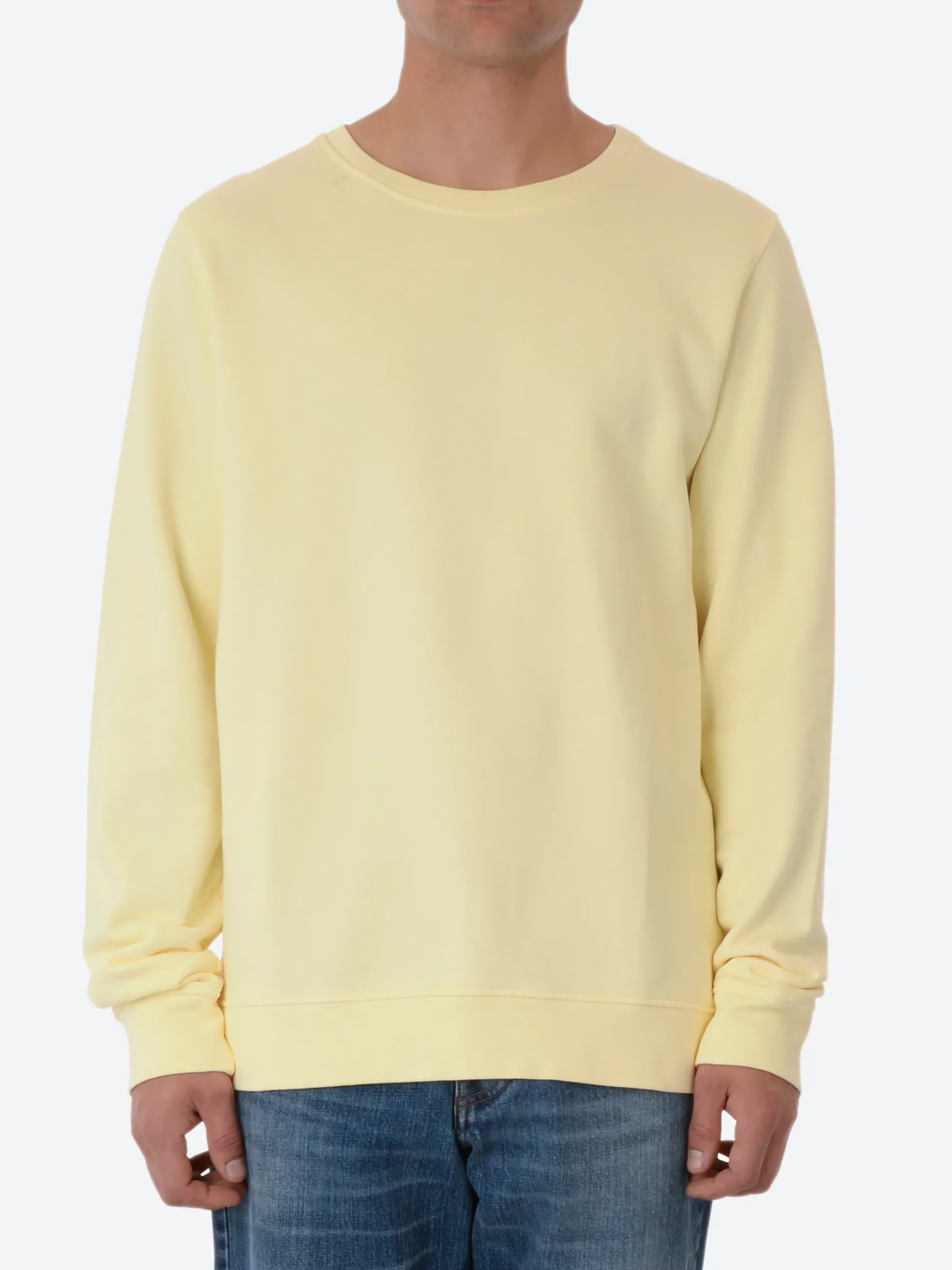 Colorful Standard - Classic Organic Crew in Soft Yellow