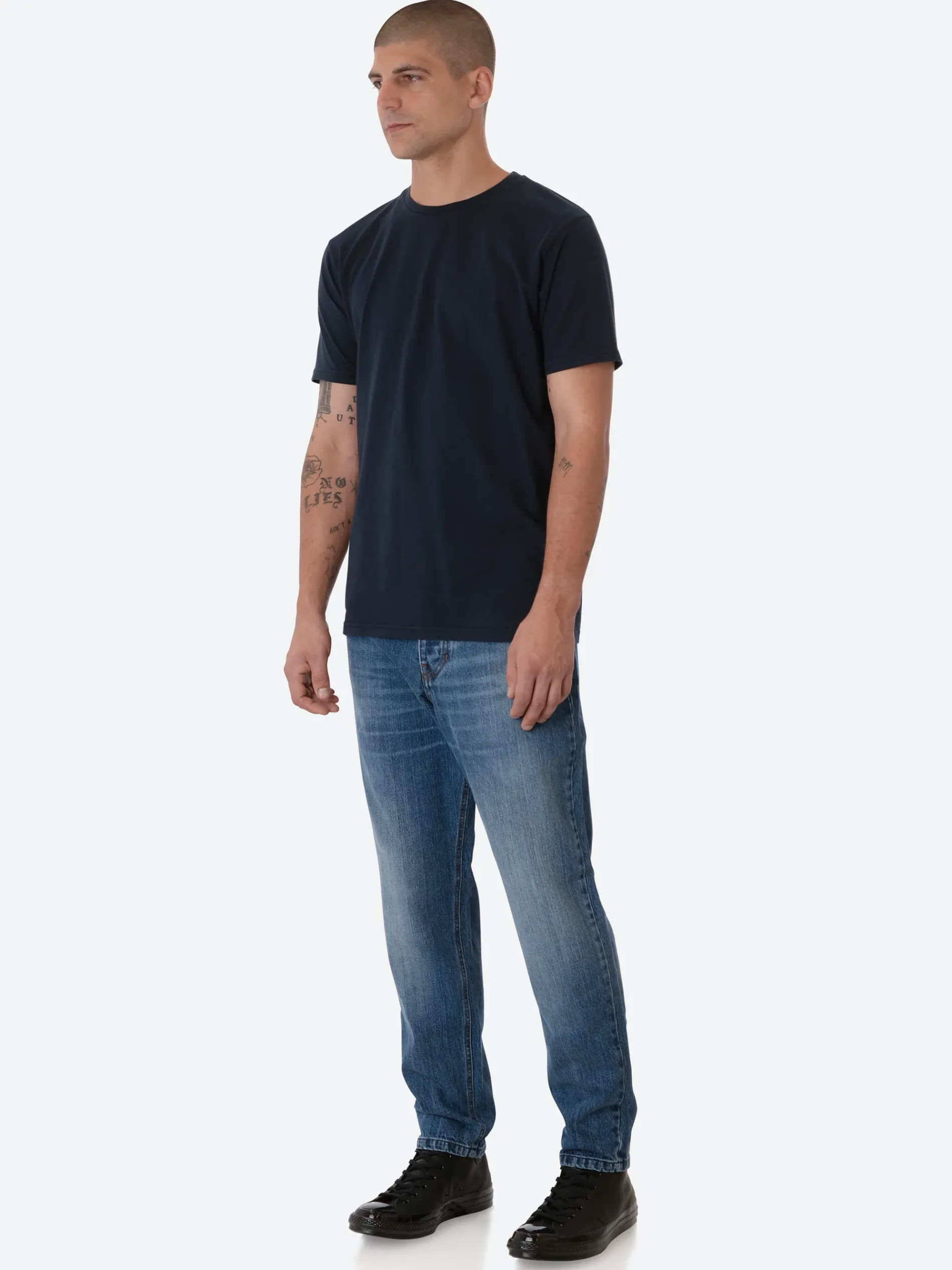 Colorful Standard - Classic Organic Tee in Navy