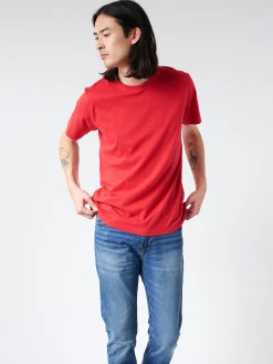 Colorful Standard - Classic Organic Tee in Scarlet Red