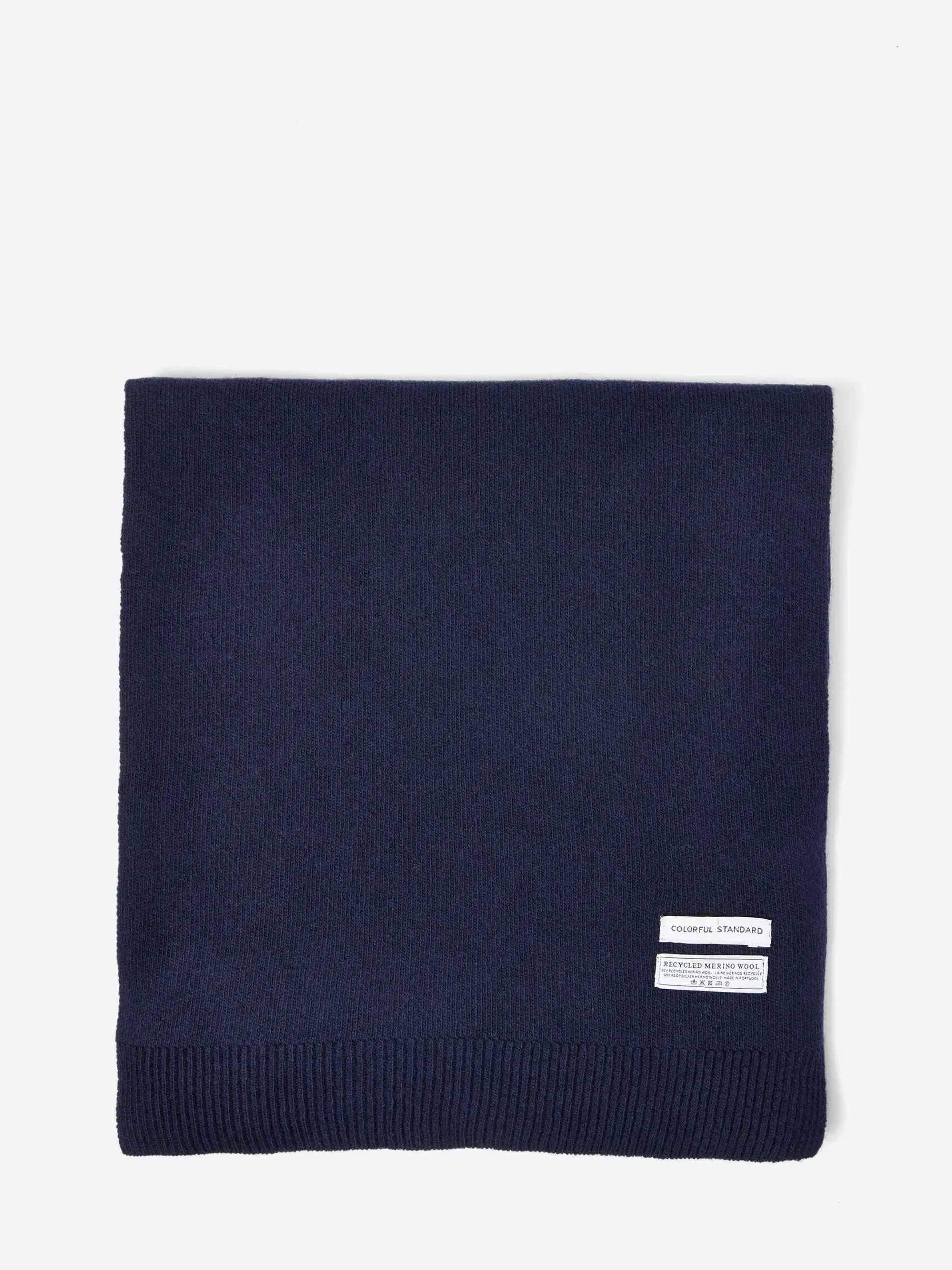 Colorful Standard - Merino Wool Scarf in Navy