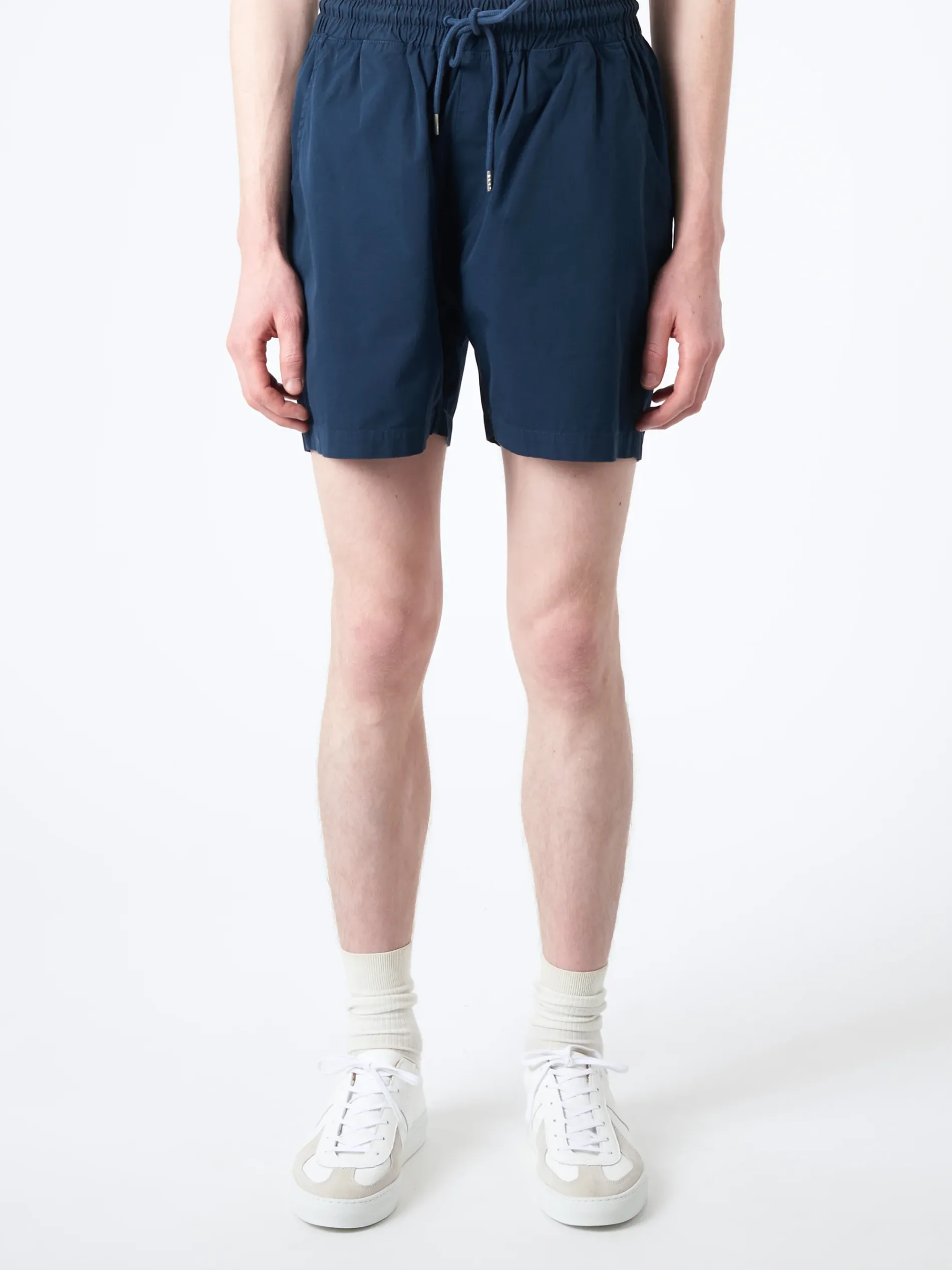 Colorful Standard - Organic Twill Shorts in Navy Blue