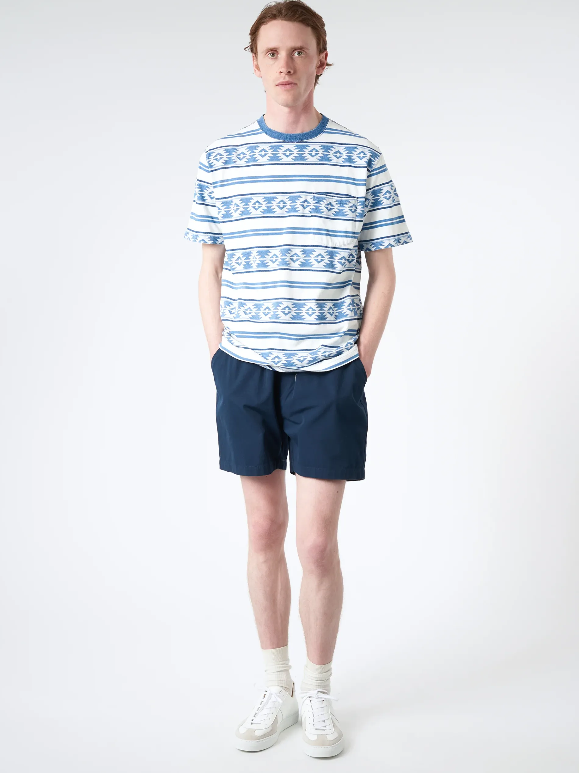 Colorful Standard - Organic Twill Shorts in Navy Blue