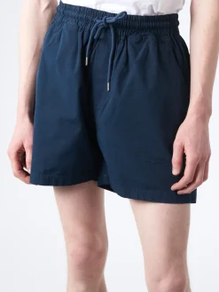 Colorful Standard - Organic Twill Shorts in Navy Blue