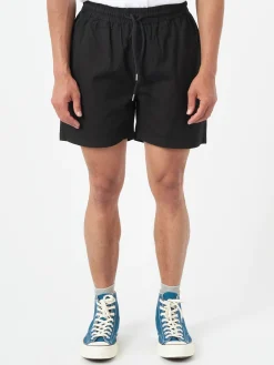 Colorful Standard - Organic Twill Shorts in Deep Black