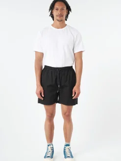 Colorful Standard - Organic Twill Shorts in Deep Black