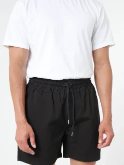 Colorful Standard - Organic Twill Shorts in Deep Black
