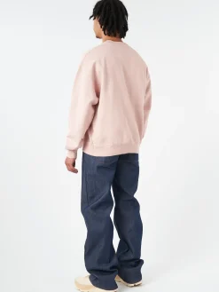Colorful Standard - Oversized Crew in Faded Pink