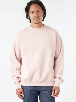 Colorful Standard - Oversized Crew in Faded Pink