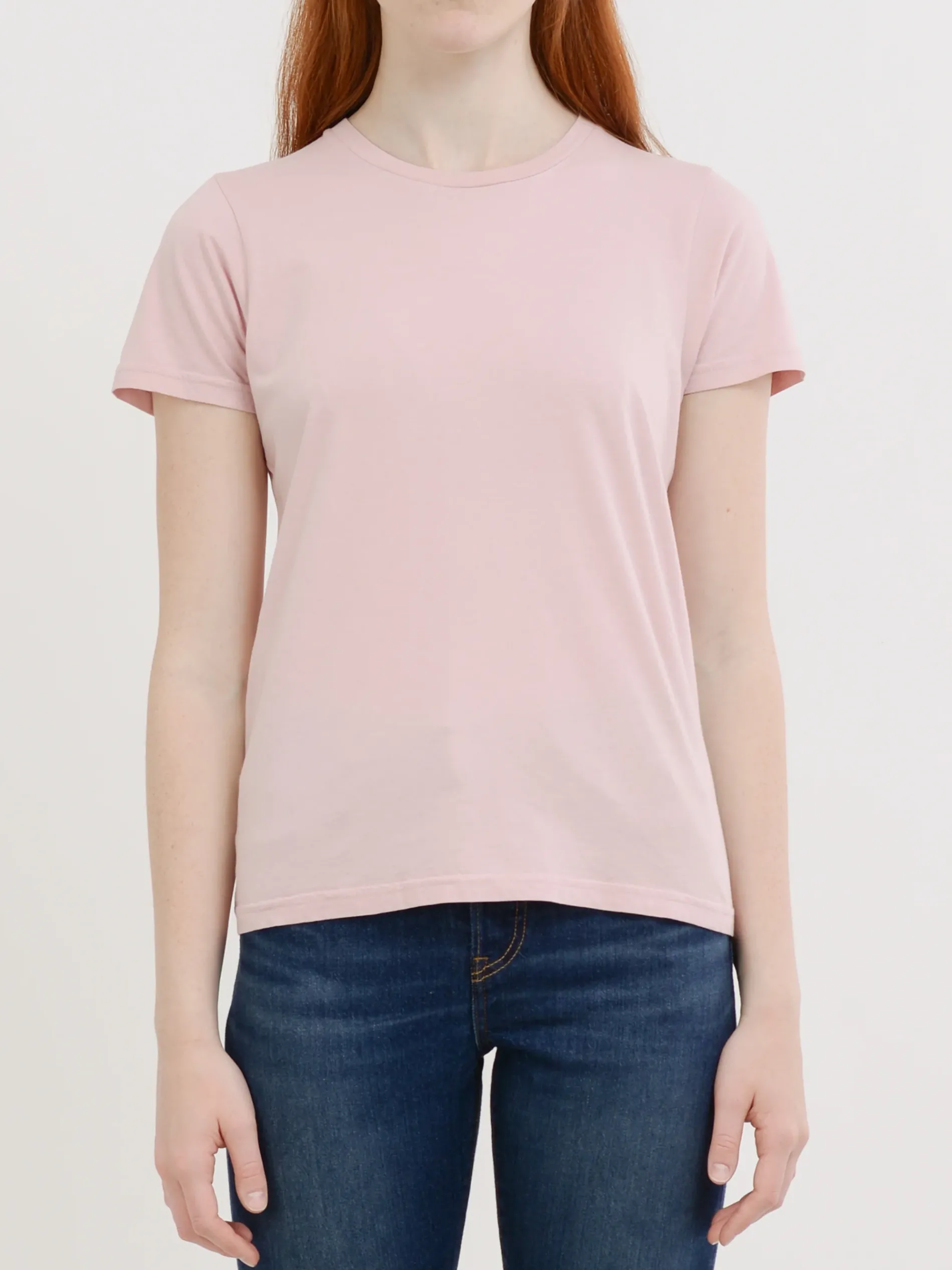 Colorful Standard - Women Light Organic Tee in Faded Pink