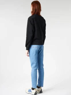 Colorful Standard - Women Classic Organic Crew in Deep Black
