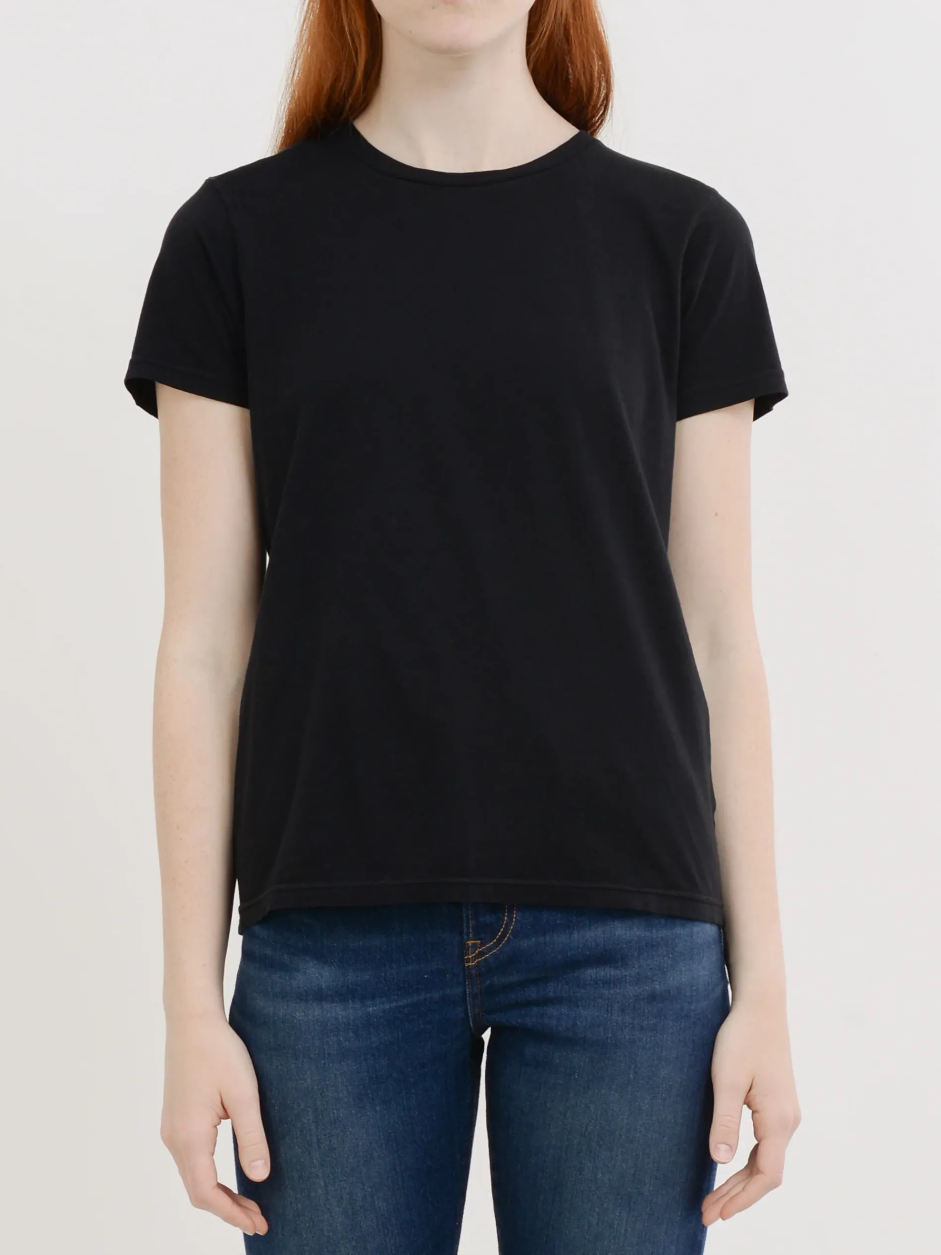 Colorful Standard - Women Light Organic Tee in Deep Black