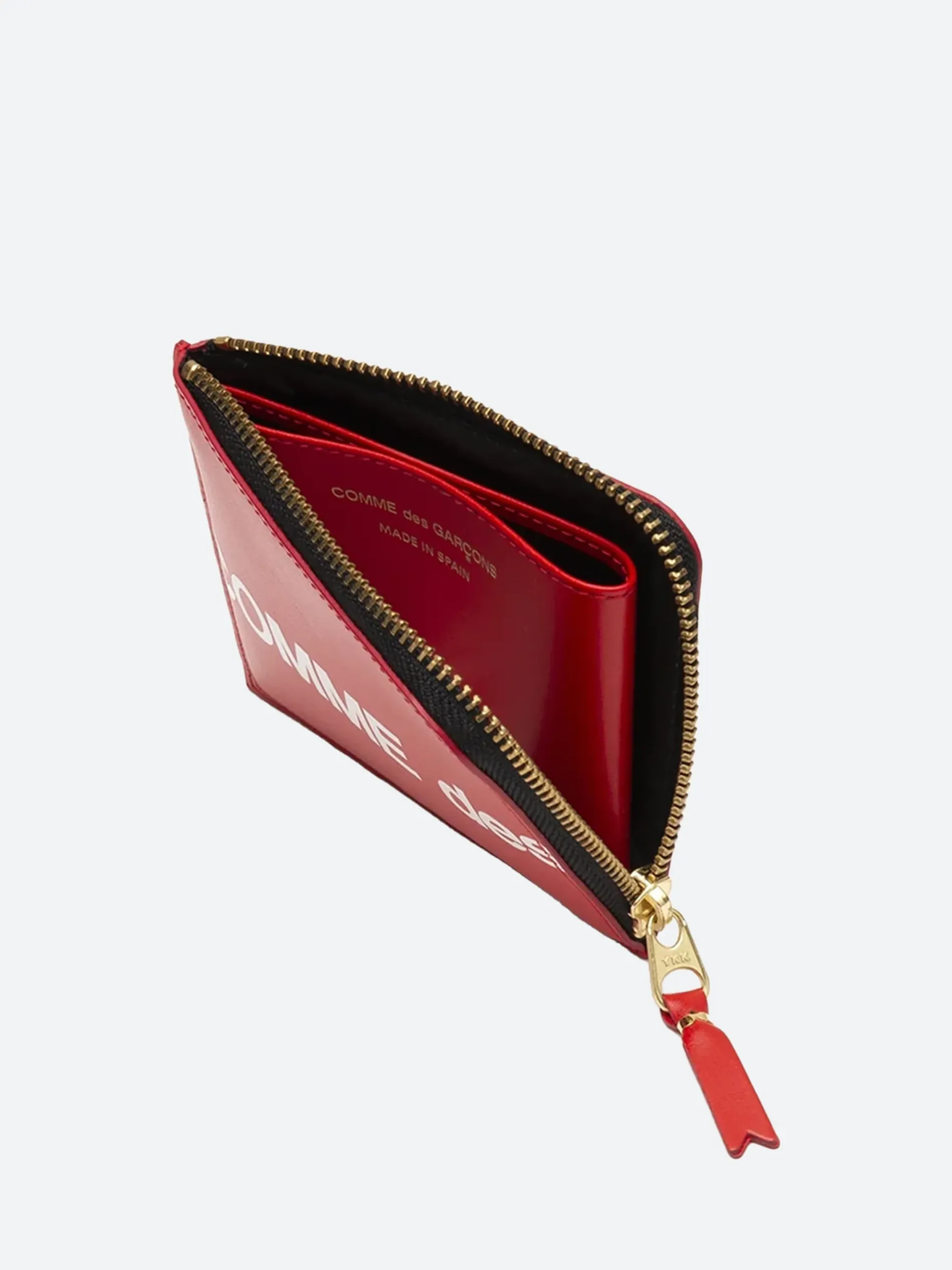 Comme des Garçons WALLET - SA3100HL Huge Logo Wallet in Red