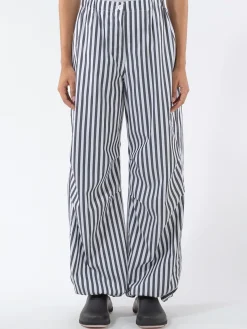 Cotton Poplin Oversized Pants