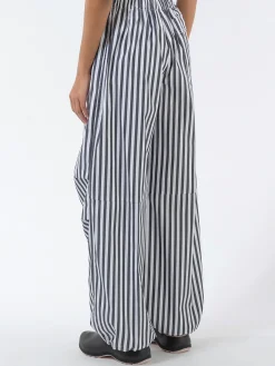 Cotton Poplin Oversized Pants