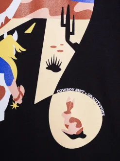 Cowboy Sh!t - Men's UFO T-Shirt in Black