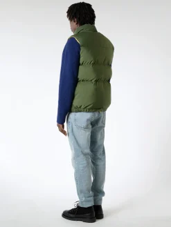 Crescent Down Works - Down Italian Vest in Olive