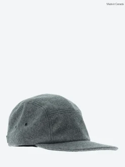 Crown Cap - Melton Cap in Light Grey