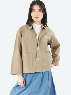 Danton - Horse Cloth Shirt Coveralls in Greige