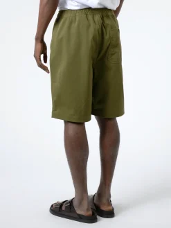 Danton - Men's Nylon Twill Work Easy Shorts in Khaki